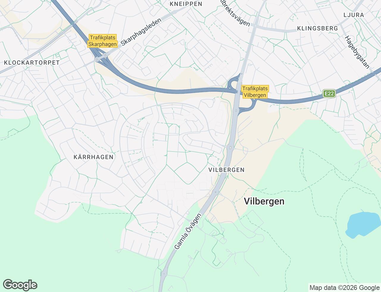 Karta över Urbergsgatan 85 i 56 Norrköping
