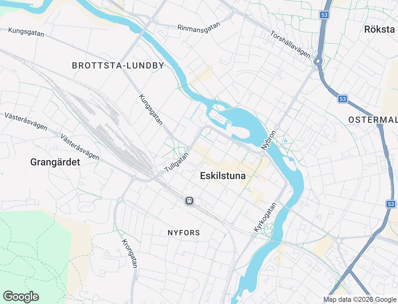 Karta över Kungsgatan 44A i 17 Eskilstuna