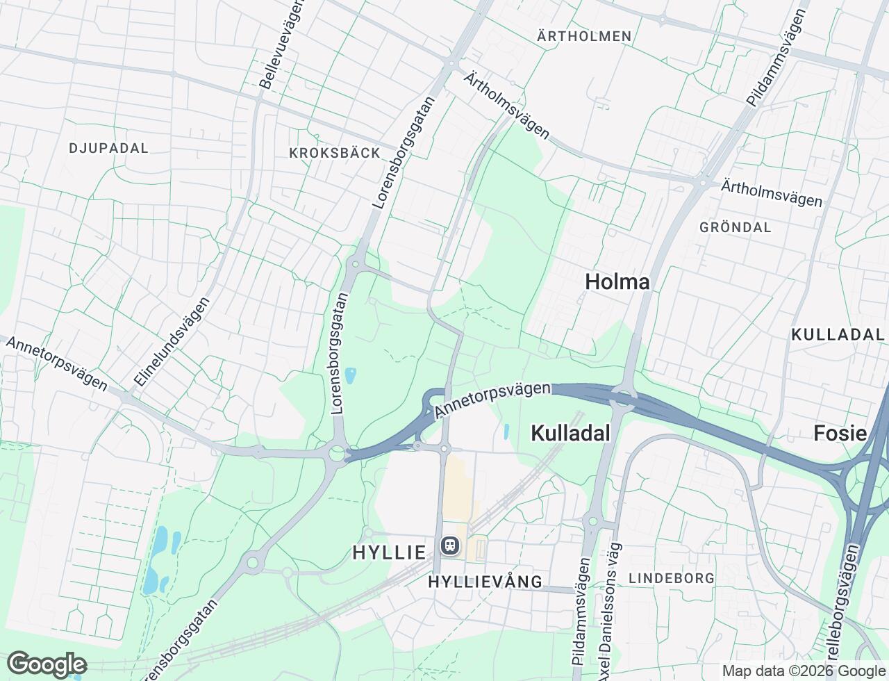 Karta över Norra Tennisgränd 11 i 25 Malmö