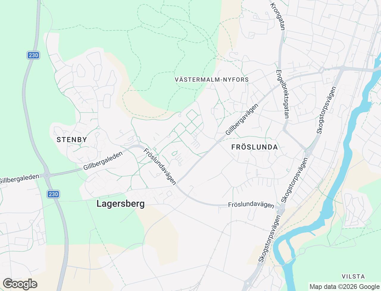 Karta över Domaregatan 14A i 32 Eskilstuna