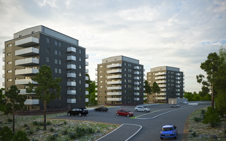 Lägenhet 3 rok på Skjutbanegatan 31