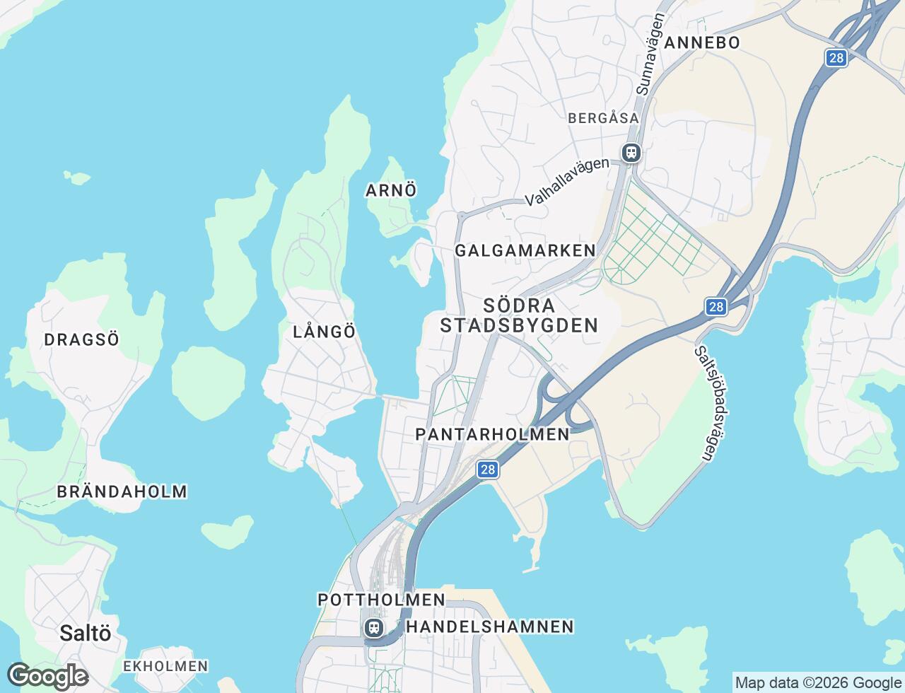 Karta över Polhemsgatan 15A i 56 Karlskrona
