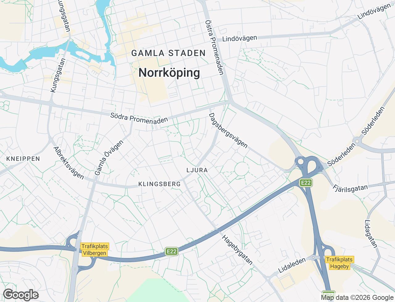 Karta över Wadströmsgatan 9B i 50 Norrköping