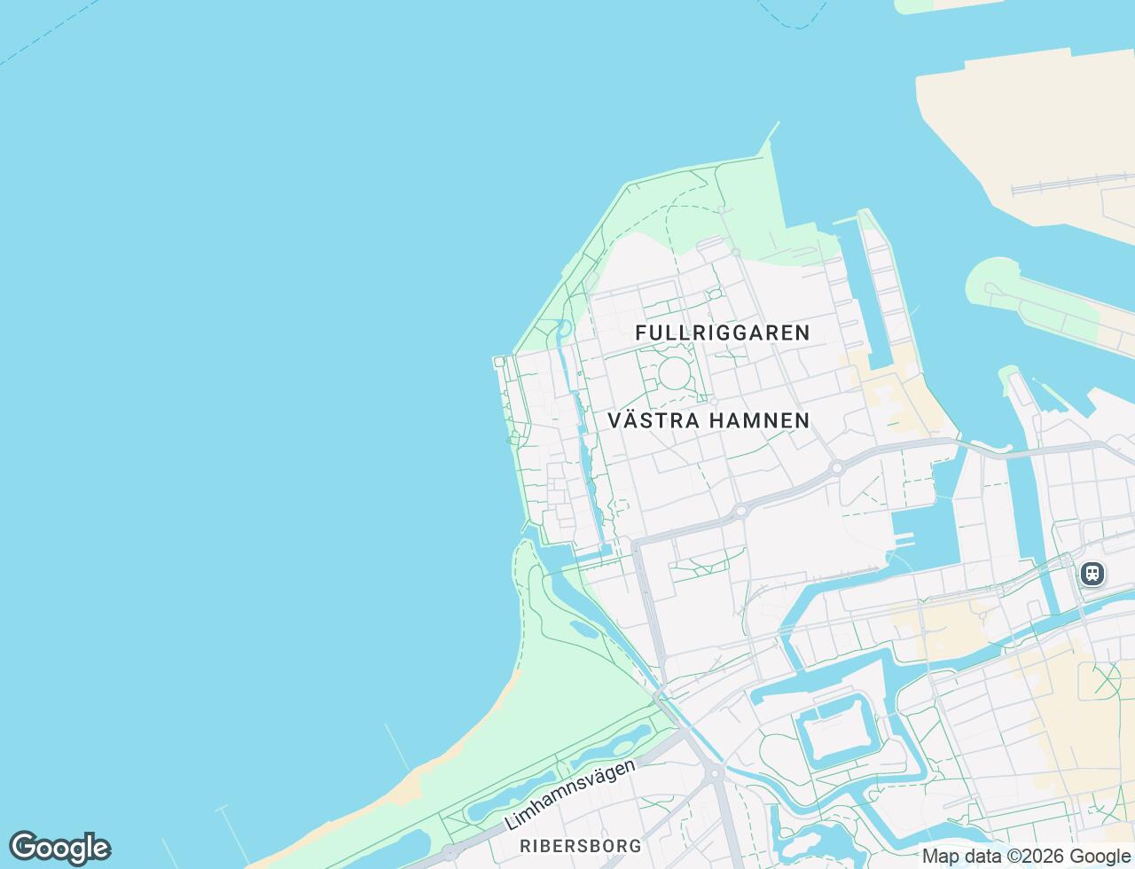 Karta över Lilla Varvsgatan 6 i 17 Malmö