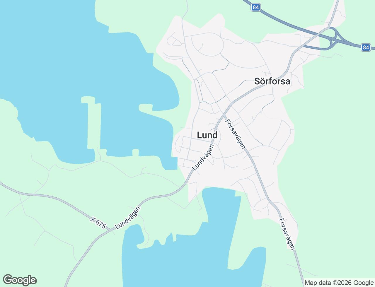Karta över Frejavägen 16A i 60 Forsa