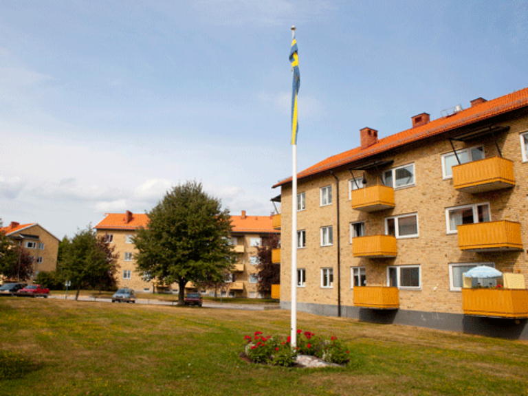 Lägenhet 2 rok på Vallvägen 12B