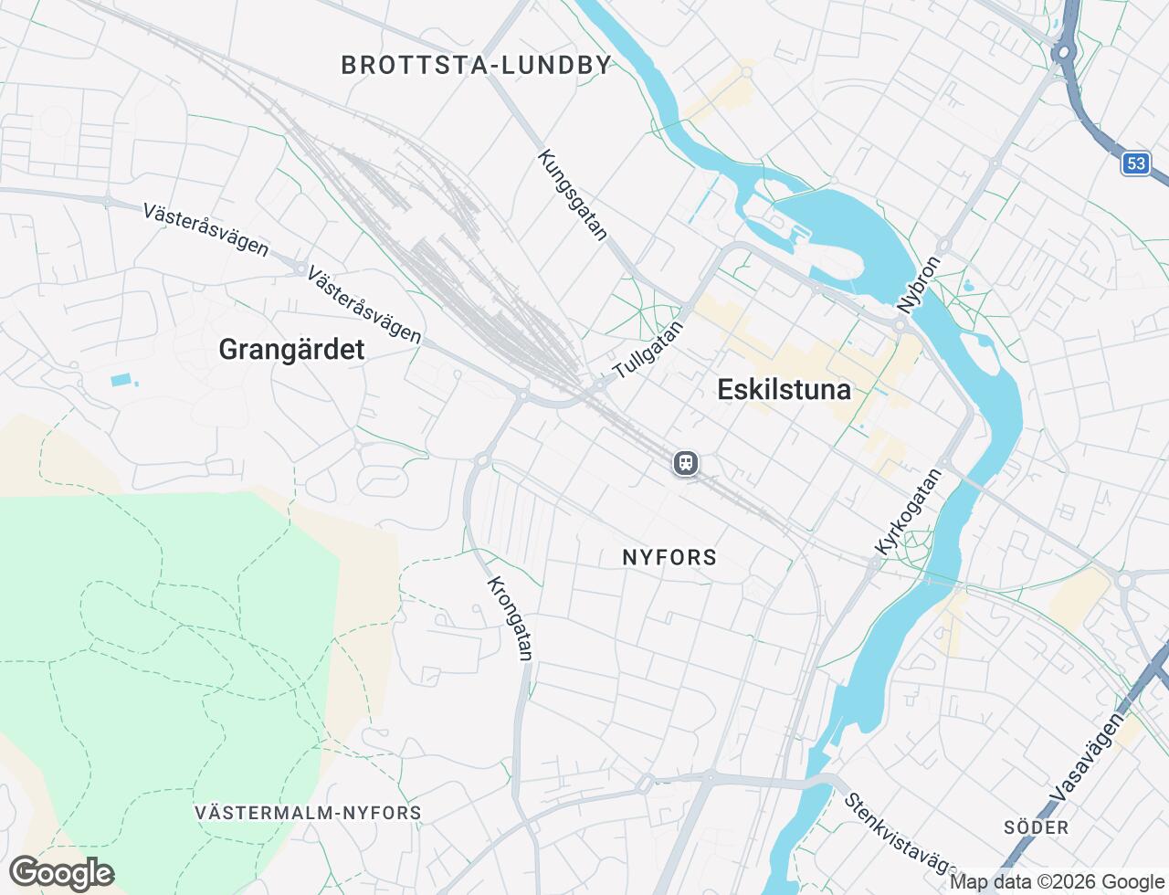 Karta över Sommarrogatan 2 i 26 Eskilstuna