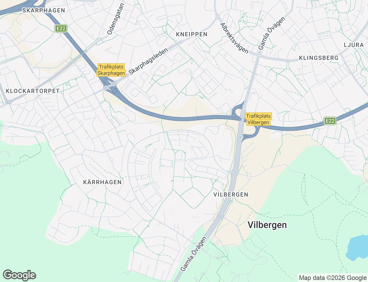 Karta över Vilbergsgatan 99 i 57 Norrköping