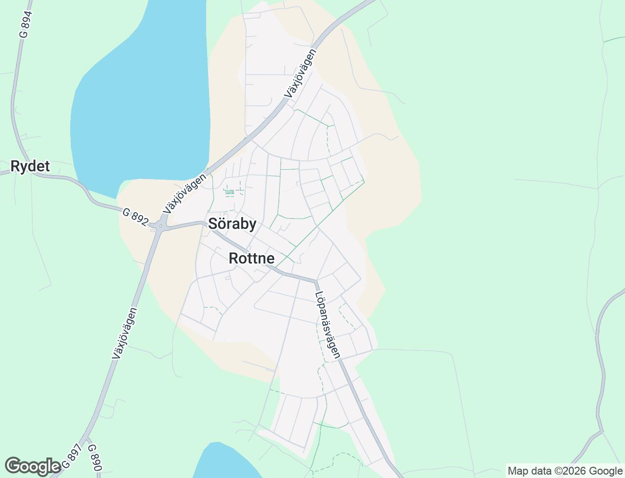 Karta över Skansvägen 218B i 31 Rottne