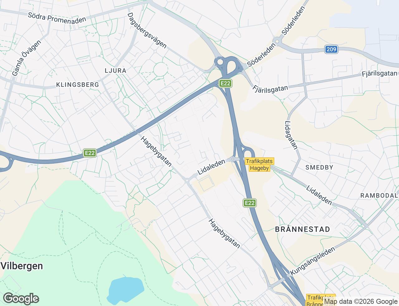 Karta över Timmermansgatan 20 i 59 Norrköping