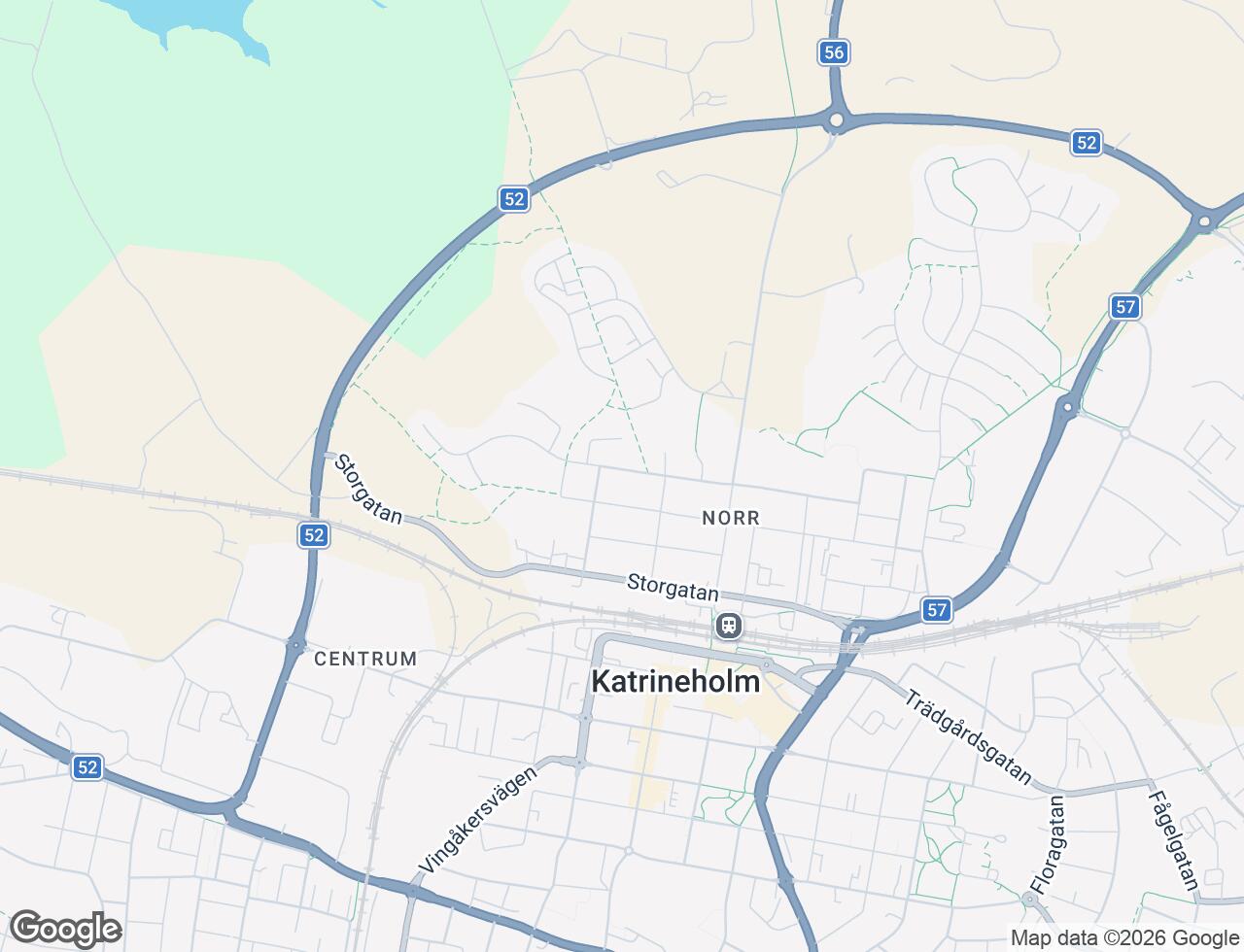 Karta över Stensättersgatan 14B i 46 Katrineholm