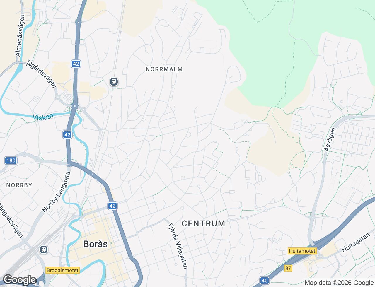 Karta över Stigaregränd 3 i 57 Borås