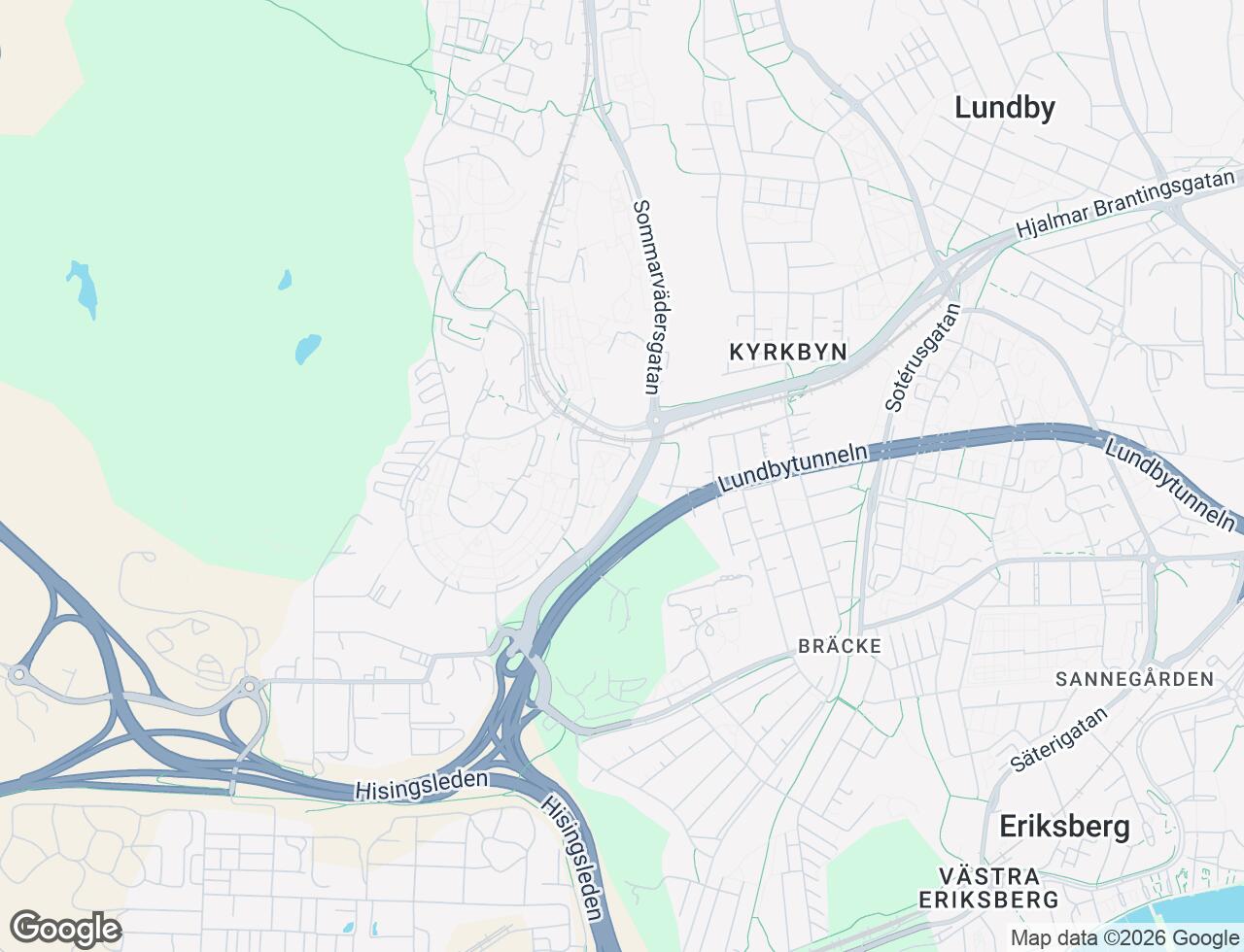 Karta över Blidvädersgatan 18 i 30 Göteborg