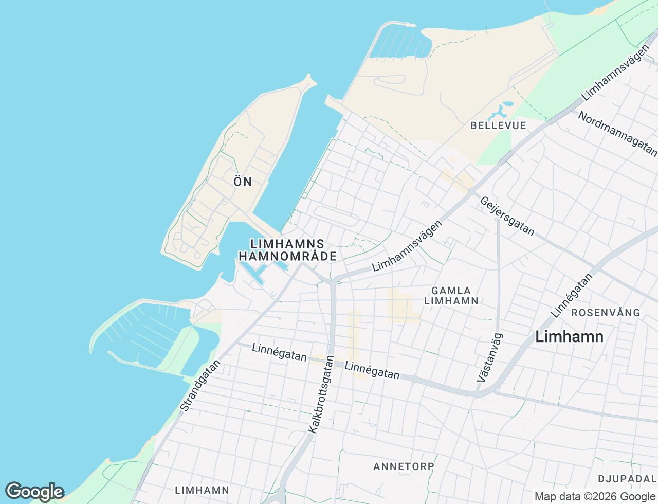 Karta över Portvaktsgatan 4 i 46 Limhamn