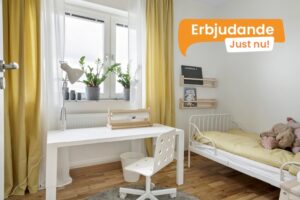 Lägenhet 3 rok på Västermovägen 21