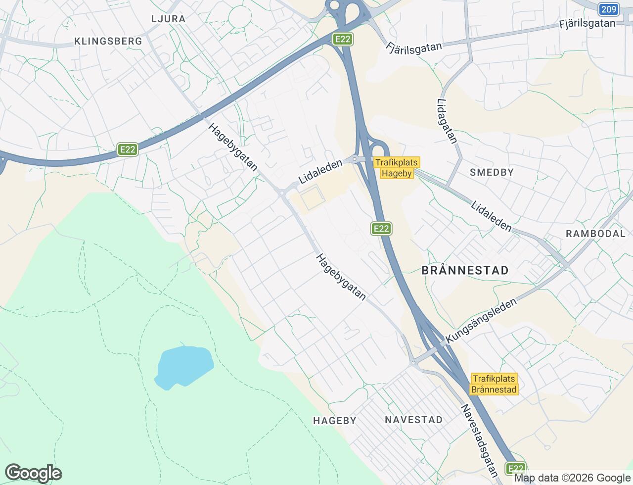 Karta över Armeraregatan 5 i 62 Norrköping