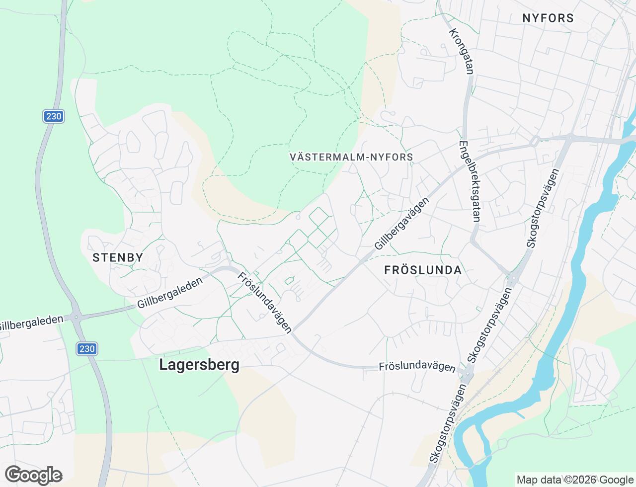 Karta över Domaregatan 8B i 32 Eskilstuna