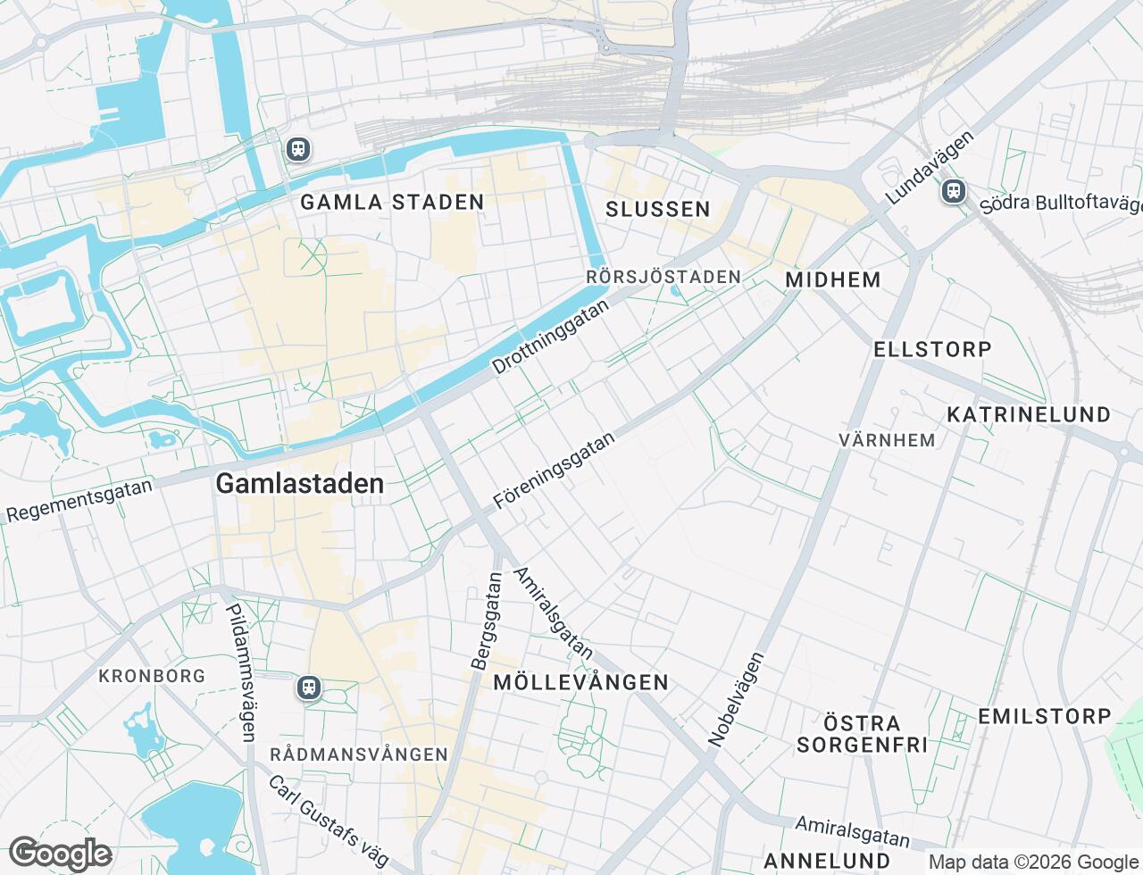 Karta över Stenbocksgatan 10A i 50 Malmö