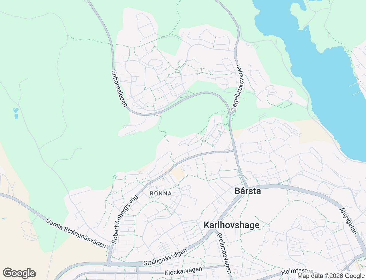 Karta över Rösvägen 7 i 53 Södertälje