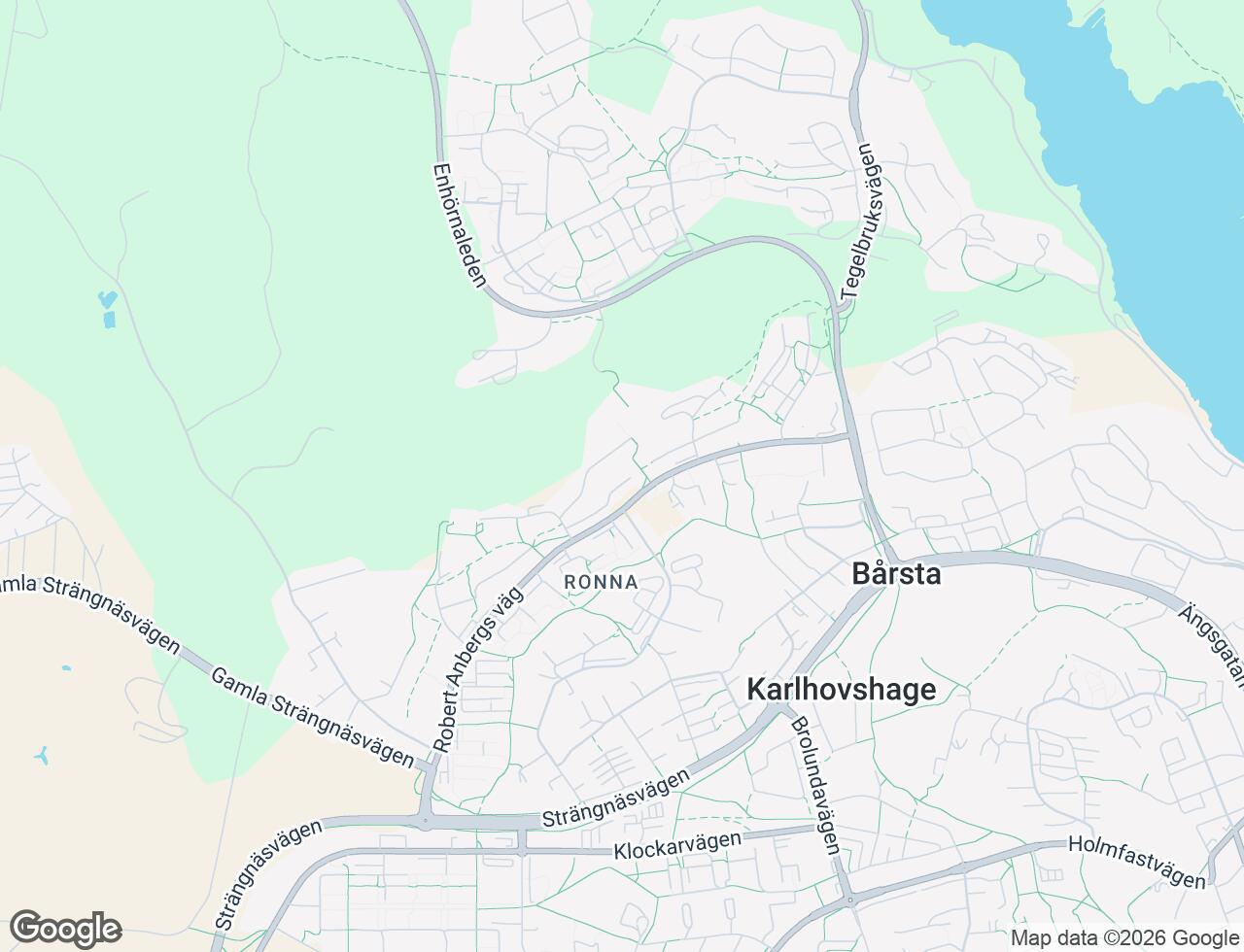 Karta över Slåttervägen 4 i 54 Södertälje
