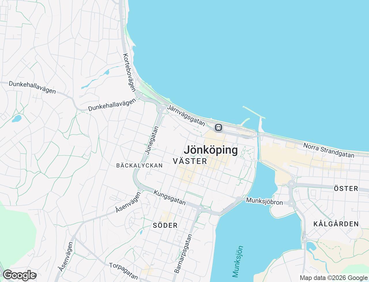 Karta över Kapellgatan 6C i 17 Jönköping