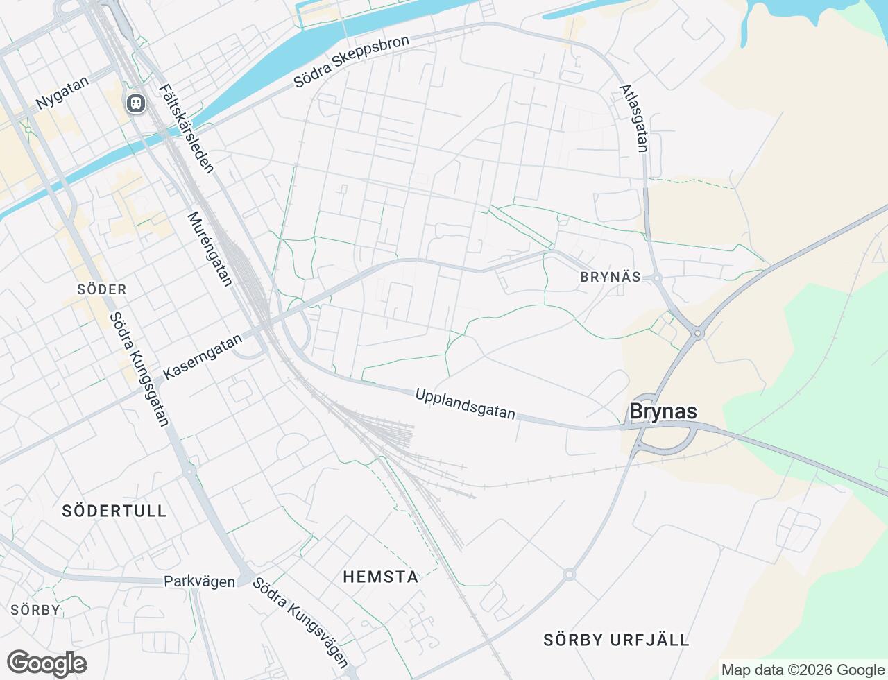 Karta över Hagtornsgatan 12 i 82 Gävle
