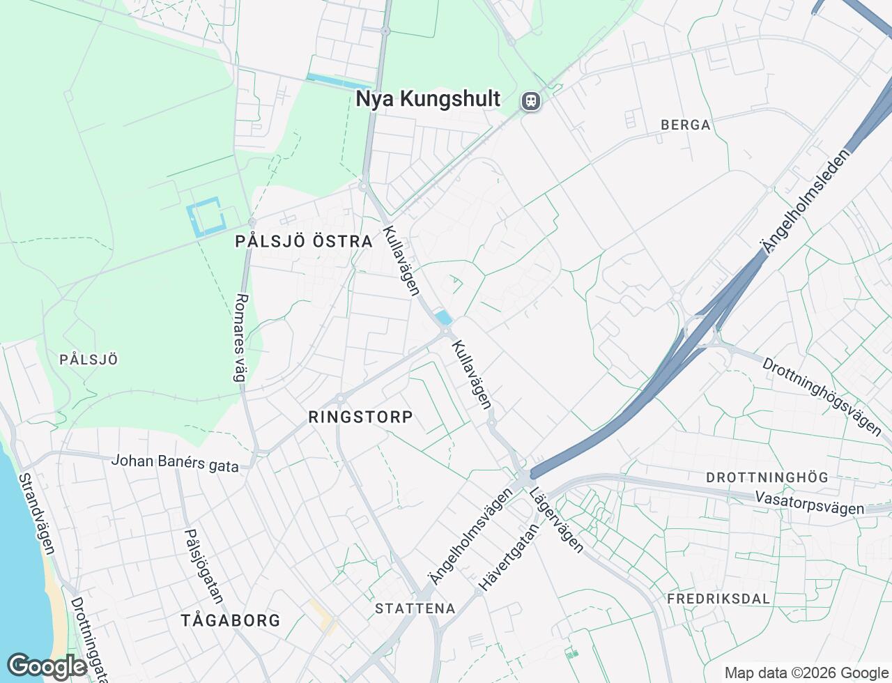 Karta över Kullavägen 69 i 52 Helsingborg