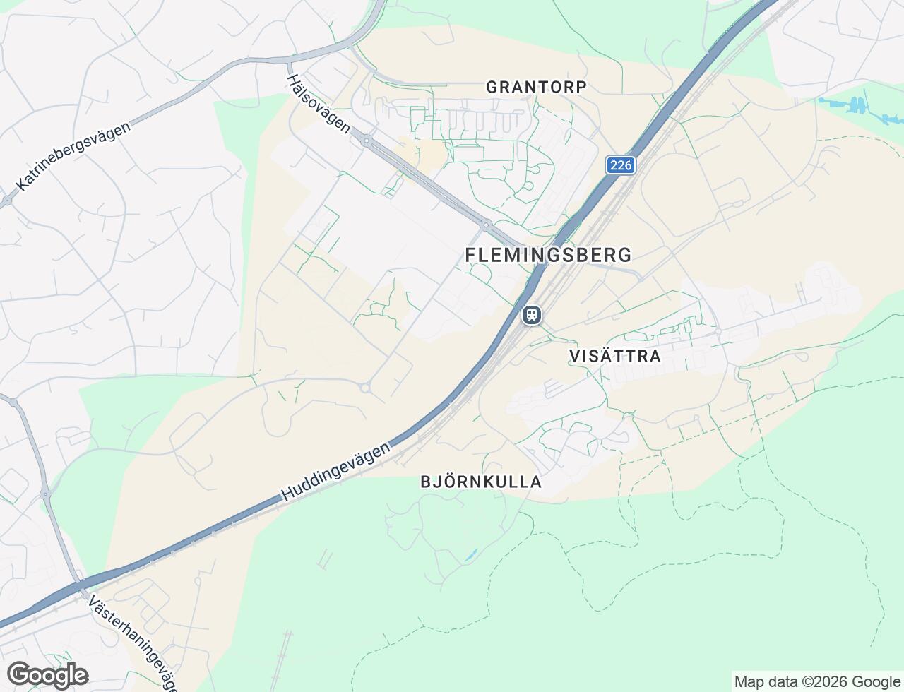 Karta över Forskarvägen 11 i 52 Huddinge