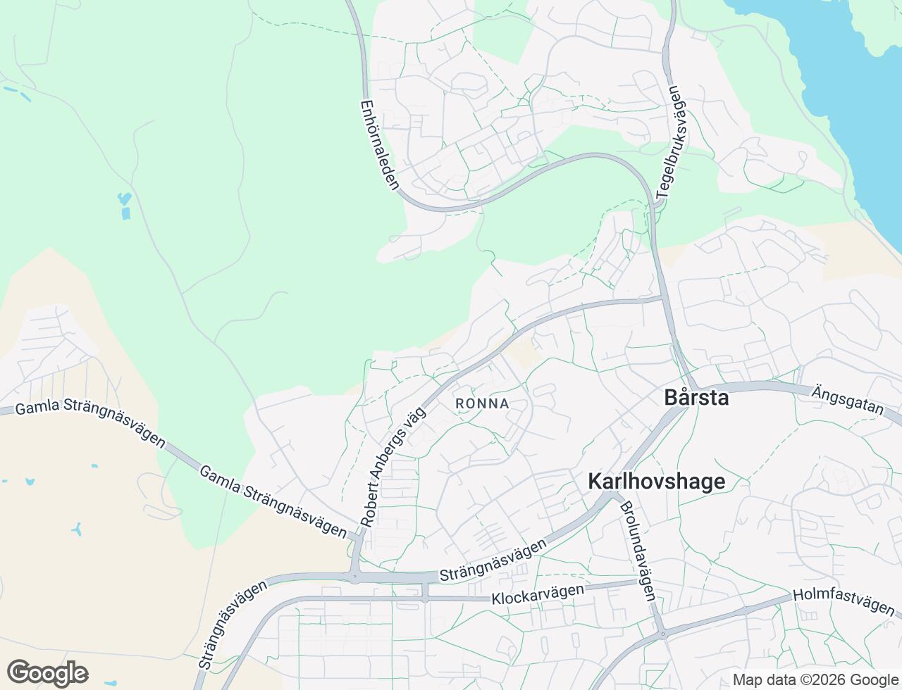 Karta över Svedjevägen 3 i 54 Södertälje