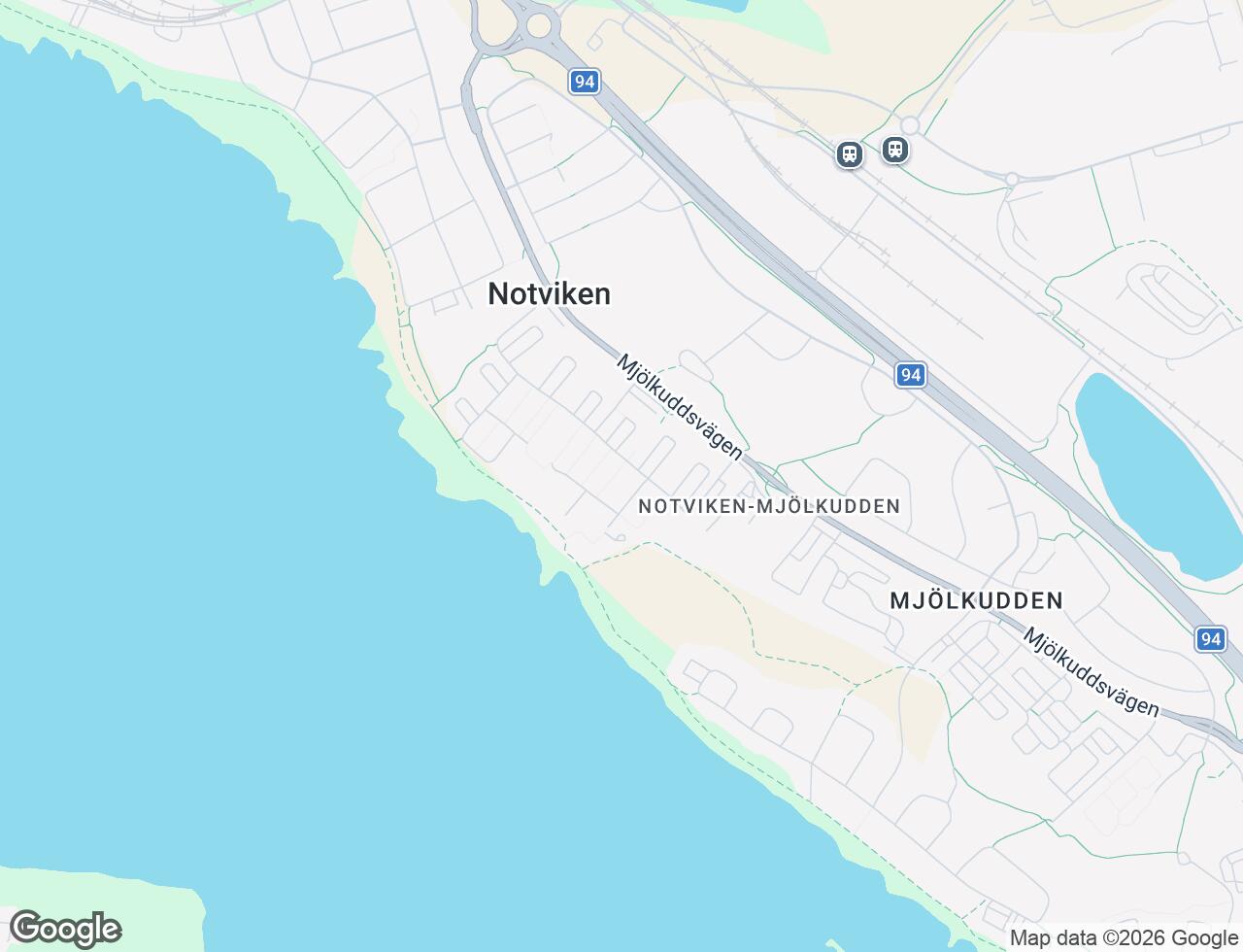 Karta över Tunastigen 19 i 44 Luleå