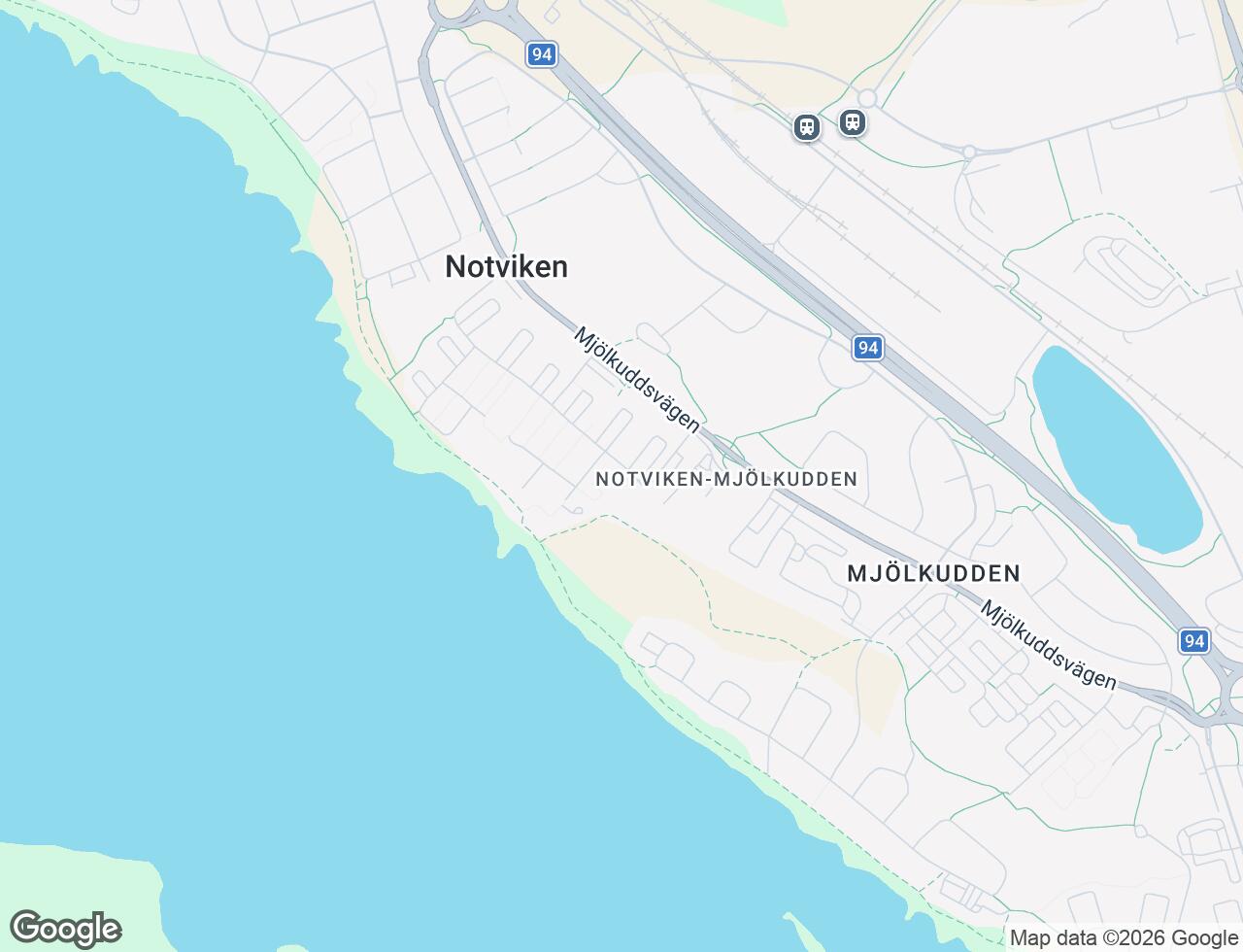 Karta över Tunastigen 3A i 44 Luleå