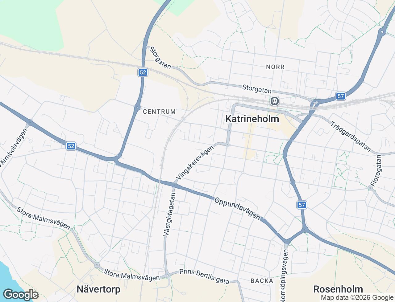 Karta över Vingåkersvägen 6C i 36 Katrineholm