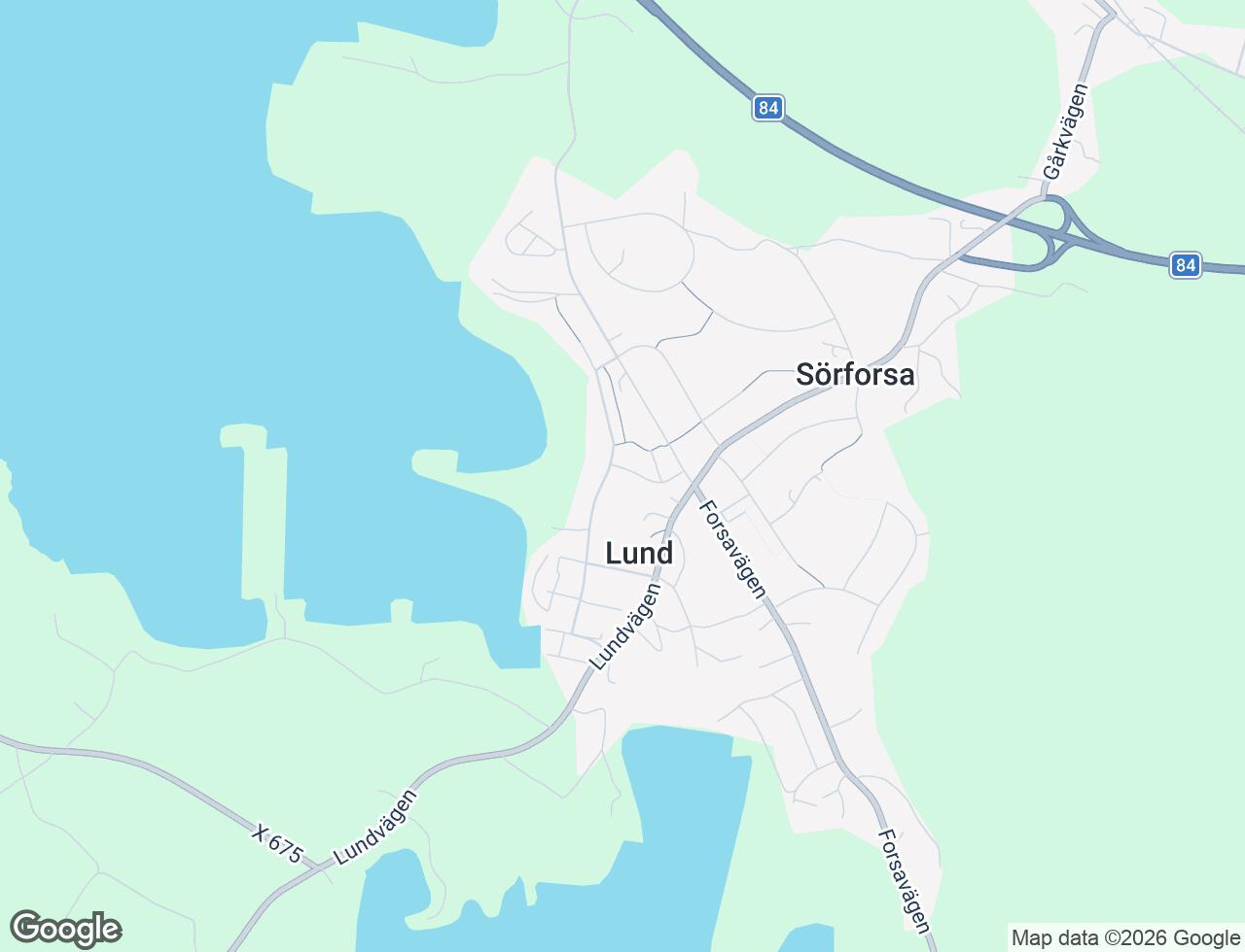 Karta över Varpvägen 2 i 60 Forsa
