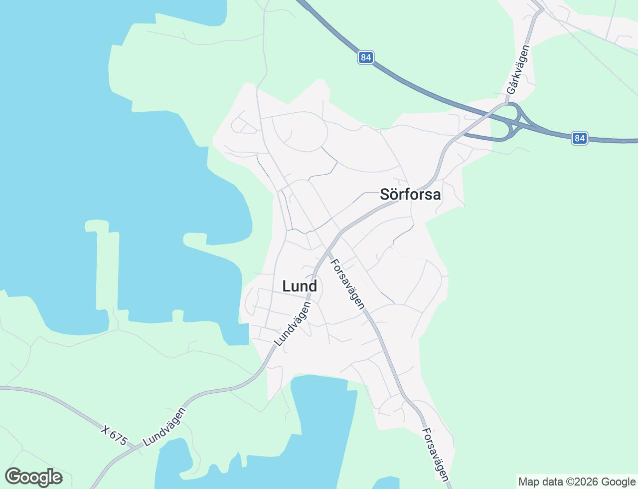 Karta över Varpvägen 7 i 60 Forsa