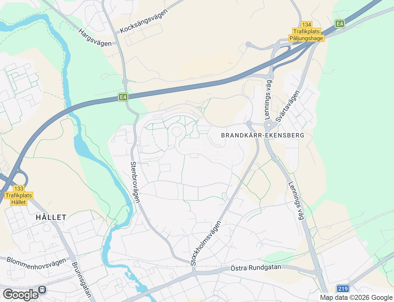 Karta över Mariebergsvägen 71 i 66 Nyköping