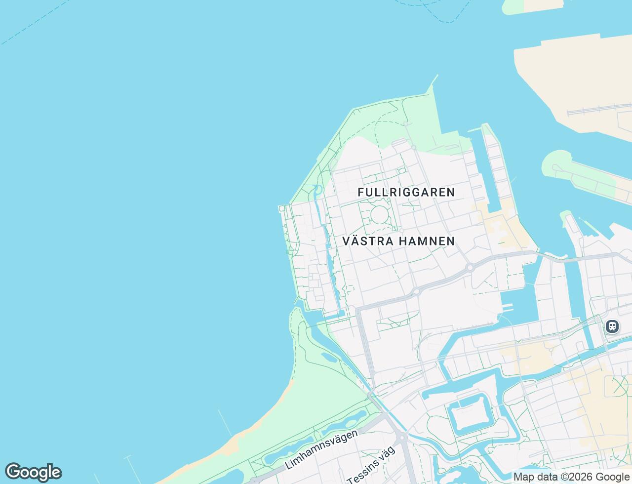 Karta över Kompassgatan 40 i 17 Malmö