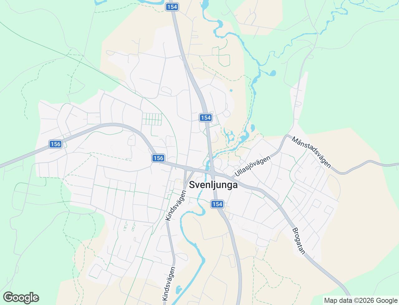 Karta över Protus gränd 4G i 53 Svenljunga
