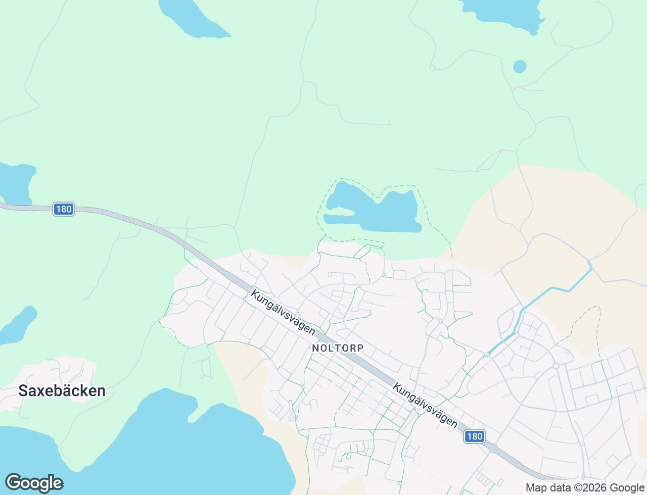 Karta över Kvarnbacken 48 i 57 Alingsås