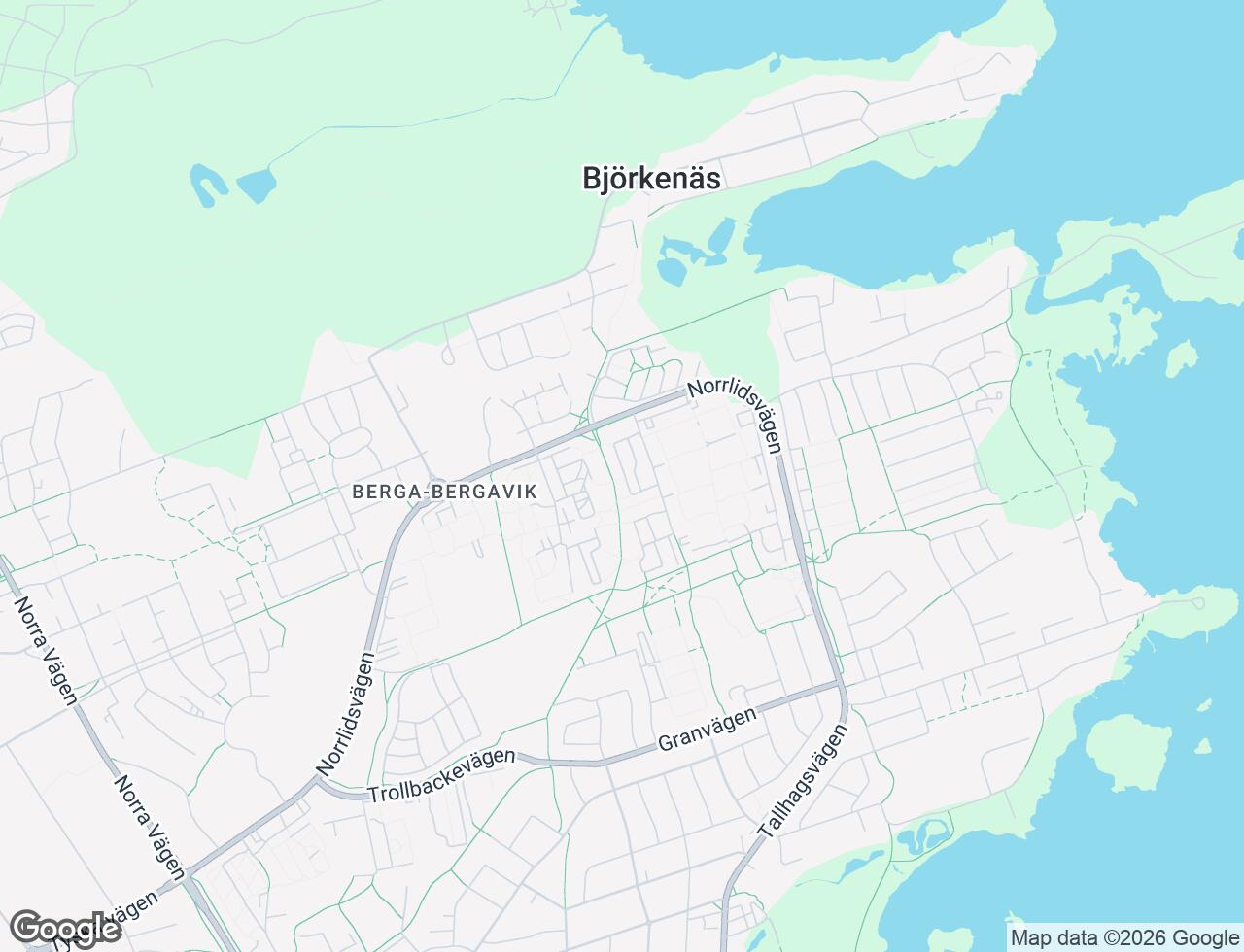 Karta över Två Bröders väg 4E i 58 Kalmar