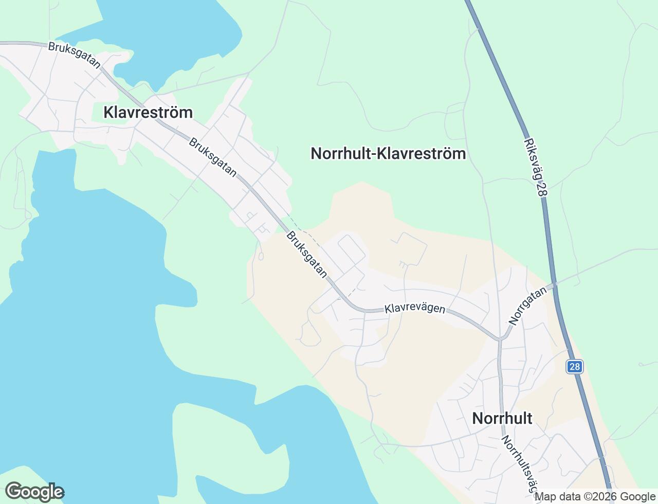 Karta över Torsvägen 20 i 72 Klavreström