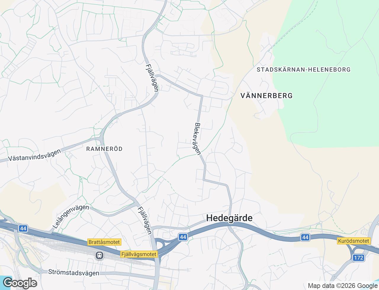 Karta över Jakobsbergsgatan 1B i 54 Uddevalla
