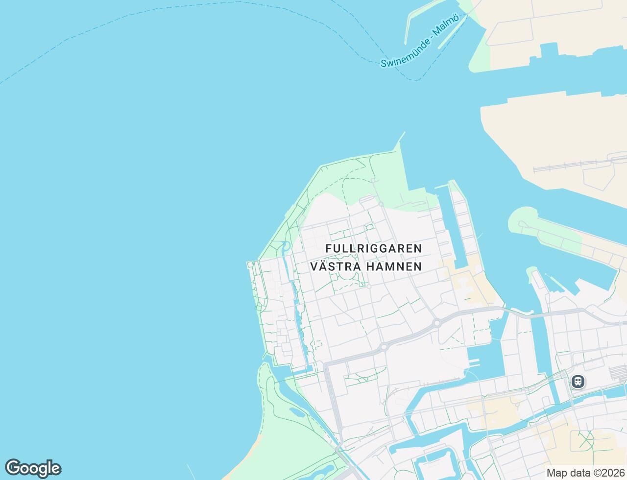 Karta över Flöjelgatan 8 i 14 Malmö