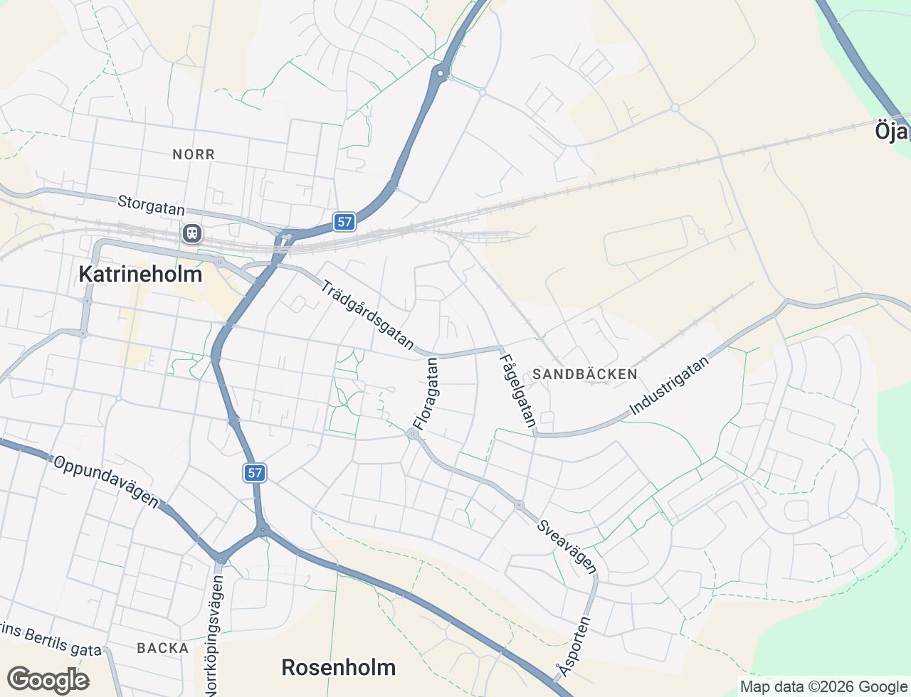 Karta över Floragatan 7C i 33 Katrineholm