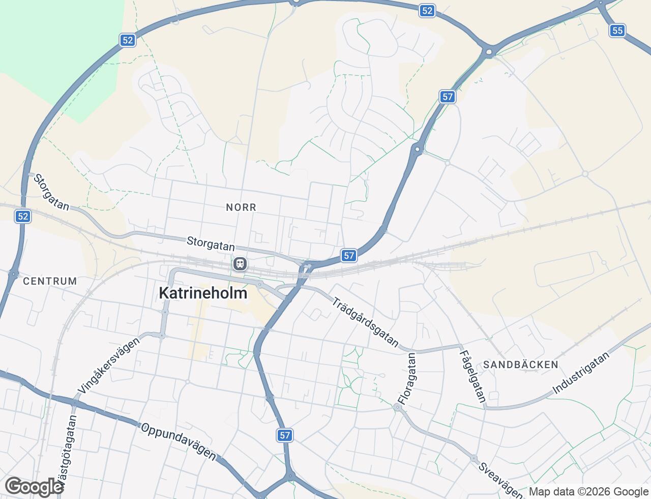 Karta över Brogränd 2D i 45 Katrineholm