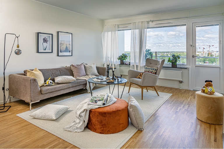 Lägenhet 3 rok på Järnvägsgatan 28B