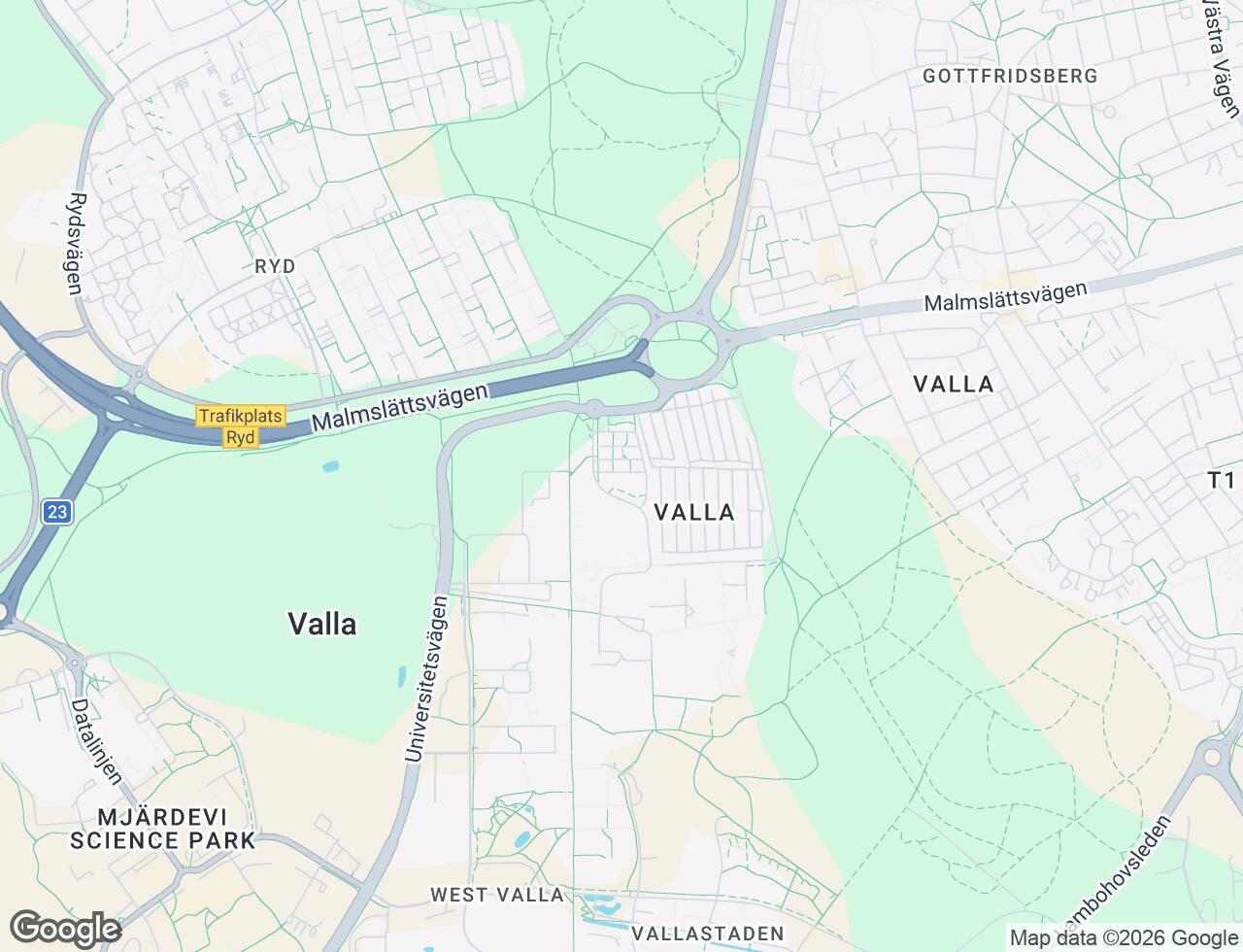 Karta över Studievägen 13 i 29 Linköping