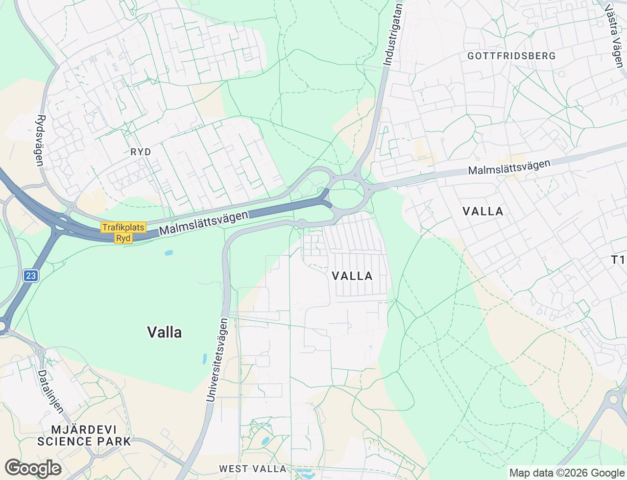 Karta över Colonia studentbostäder i 3B