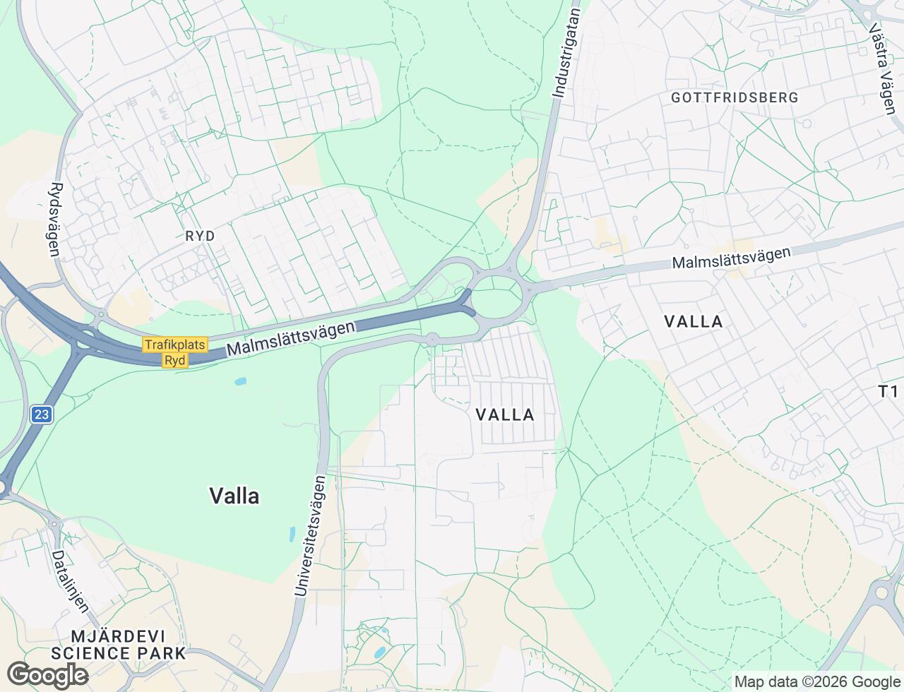 Karta över Studievägen 1C i 29 Linköping
