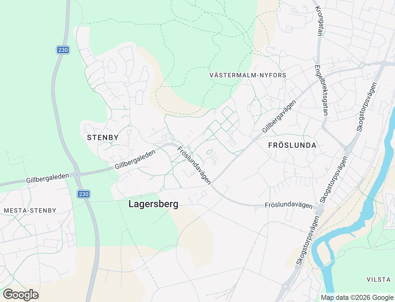 Karta över Lagmansgatan 6B i 32 Eskilstuna