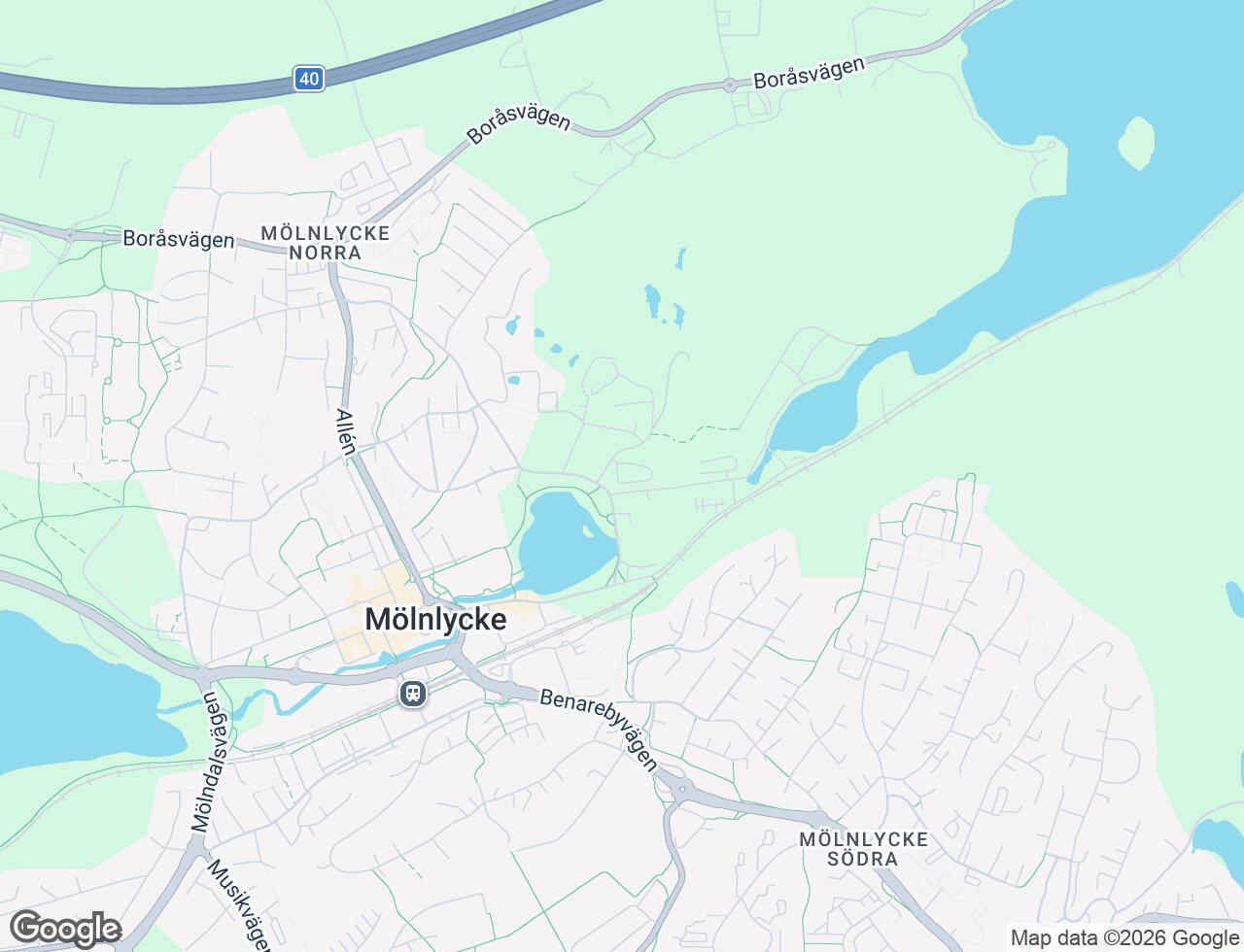Karta över Disponentvägen 9 i 35 Mölnlycke